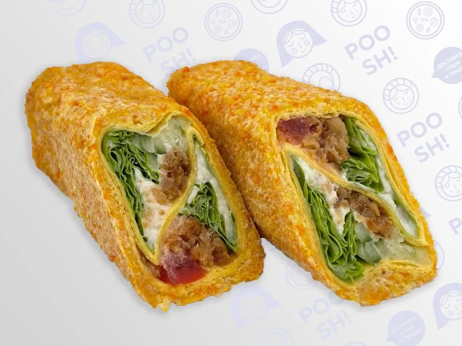 Завертон с лососем и сыром